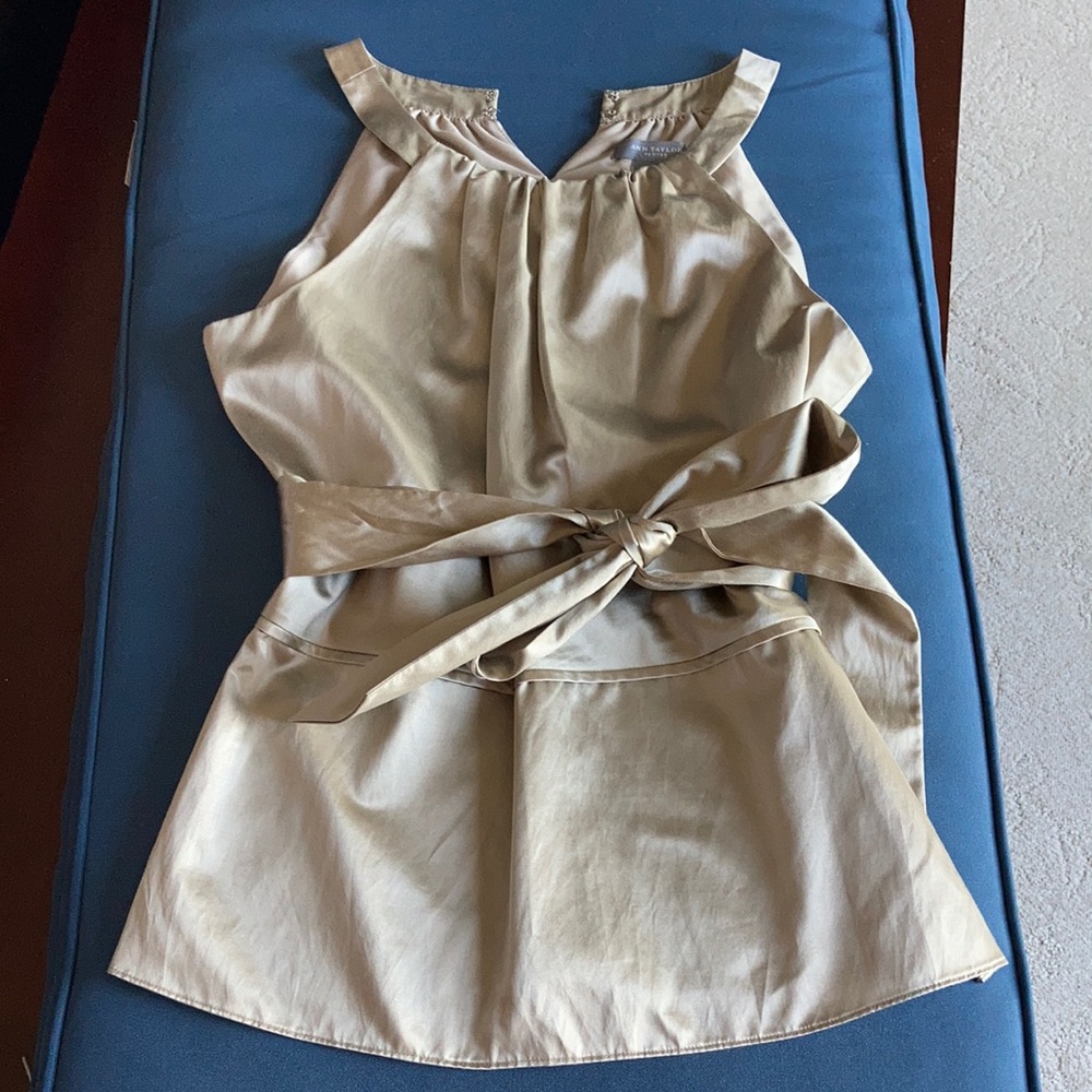 Silk/cotton Ann Taylor Top